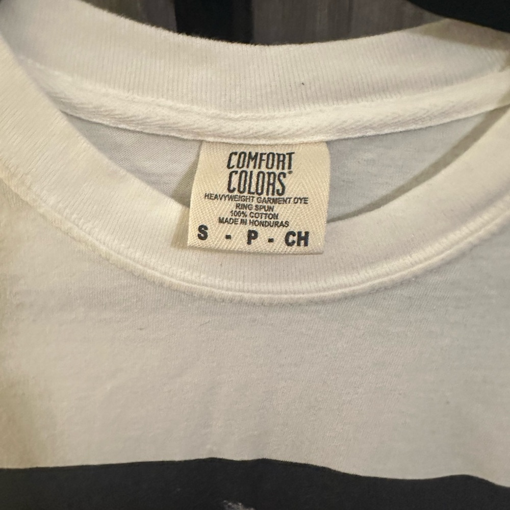 Comfort Colors White Tee with Graphic - Picture 2 of 3